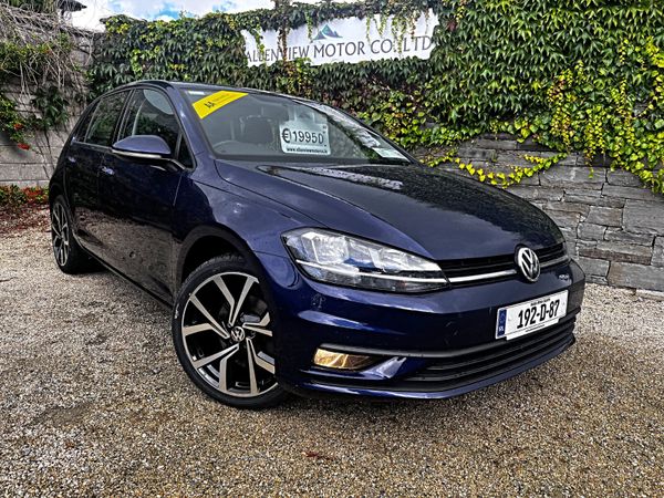 Volkswagen Golf Estate, Diesel, 2019, Blue