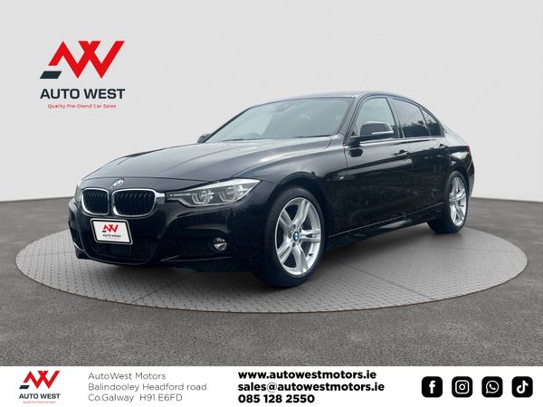 BMW 3-Series Saloon, Diesel, 2016, Black