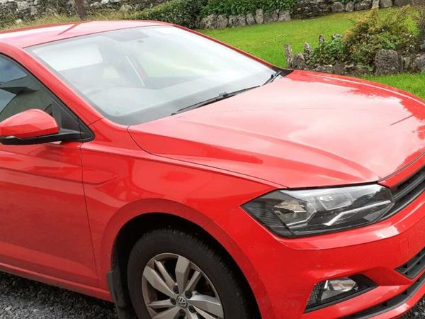 Volkswagen Polo Hatchback, Petrol, 2020, Red