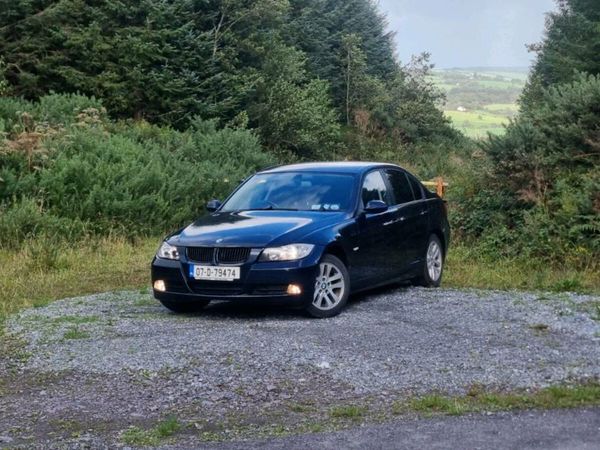 BMW 3-Series Saloon, Petrol, 2007, Blue