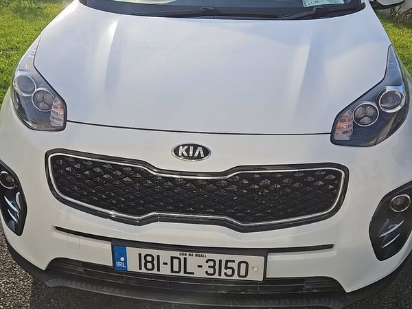 Kia Sportage SUV, Diesel, 2018, White