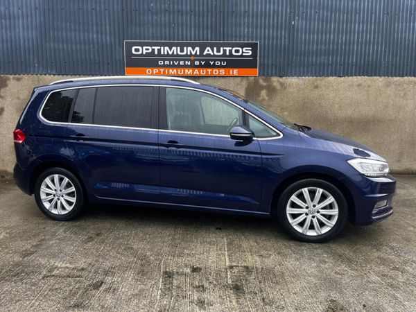 Volkswagen Touran MPV, Petrol, 2018, Blue
