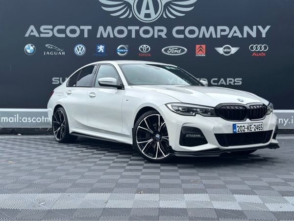 BMW 3-Series Saloon, Petrol Hybrid, 2020, White