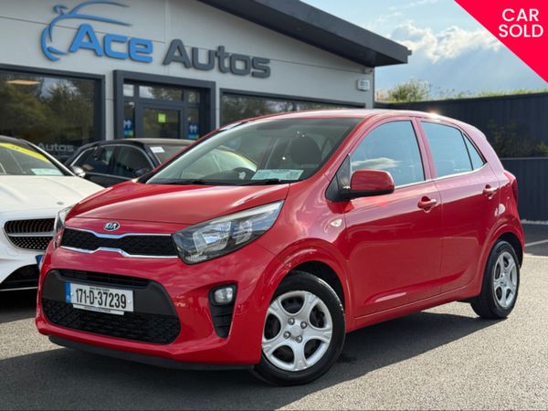 Kia Picanto Hatchback, Petrol, 2017, Red