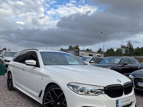 BMW 5-Series Estate, Diesel, 2017, White