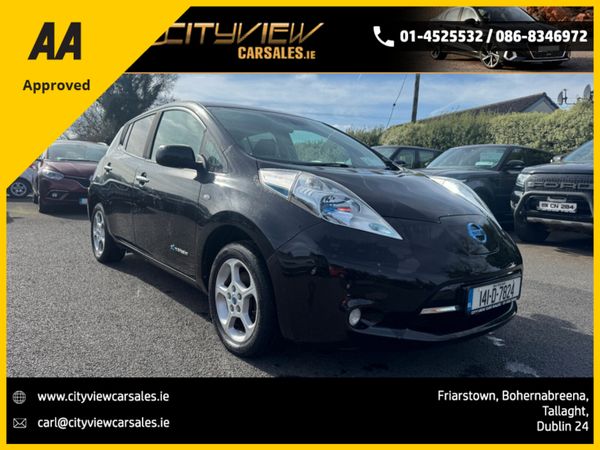 Nissan Leaf Hatchback, Electric, 2014, Black