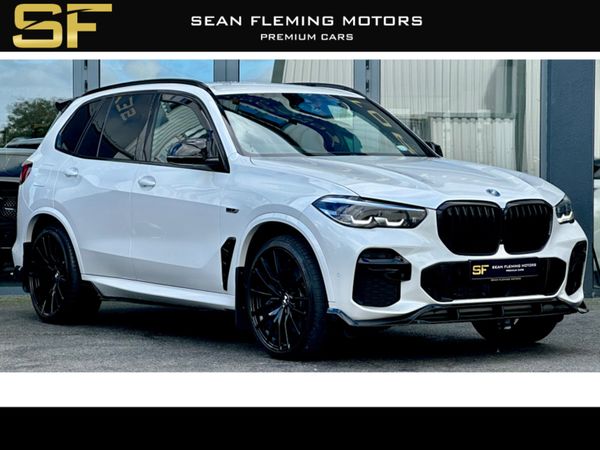 BMW X5 Estate, Petrol Hybrid, 2022, White