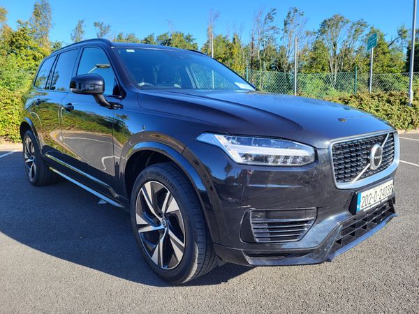 Volvo XC90 SUV, Petrol Plug-in Hybrid, 2020, Black