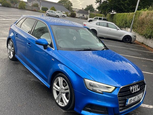 Audi A3 Hatchback, Diesel, 2018, Blue