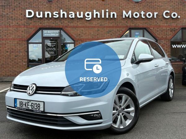 Volkswagen Golf Hatchback, Petrol, 2018, White