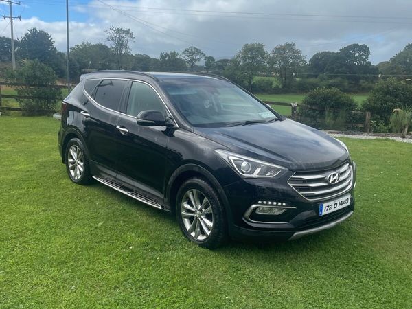 Hyundai Santa Fe SUV, Diesel, 2017, Black