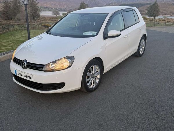 Volkswagen Golf Hatchback, Diesel, 2012, White