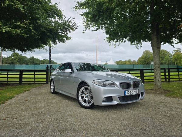 BMW 5-Series Saloon, Diesel, 2012, Silver