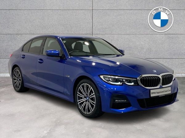 BMW 3-Series Saloon, Petrol Plug-in Hybrid, 2021, Blue