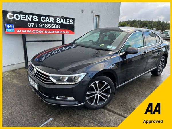 Volkswagen Passat Saloon, Diesel, 2019, Black