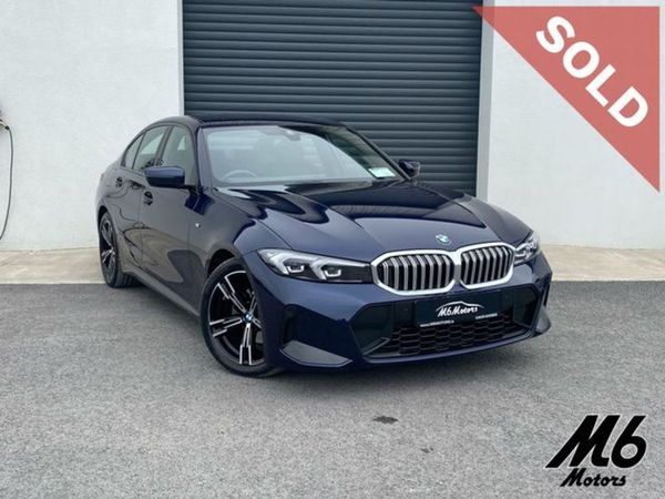 BMW 3-Series Saloon, Hybrid, 2023, Blue