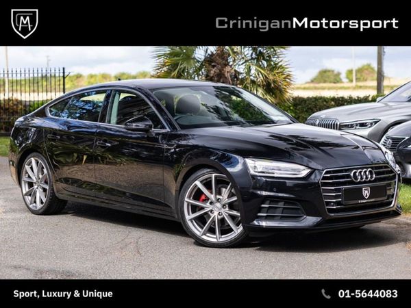 Audi A5 Saloon, Petrol, 2018, Black