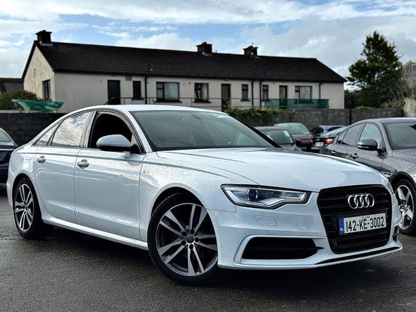 Audi A6 Saloon, Diesel, 2014, White