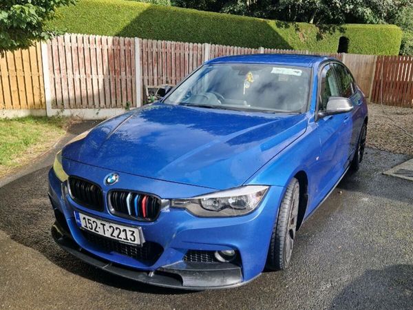 BMW 3-Series Saloon, Diesel, 2015, Blue