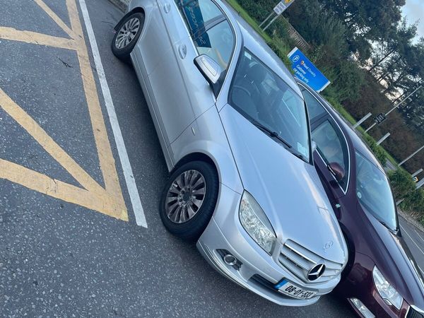 Mercedes-Benz C-Class Saloon, Petrol, 2008, Silver