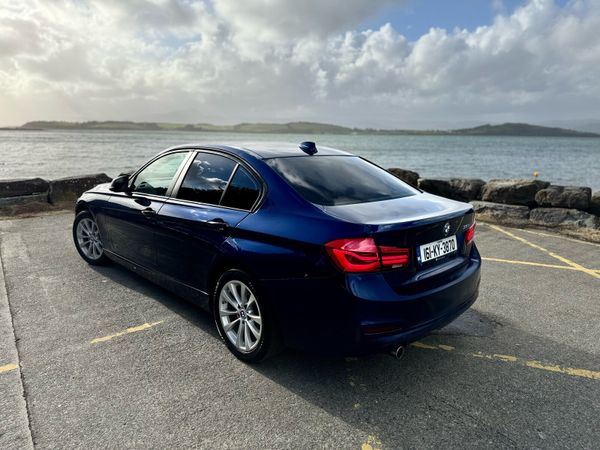 BMW 3-Series Saloon, Diesel, 2016, Blue