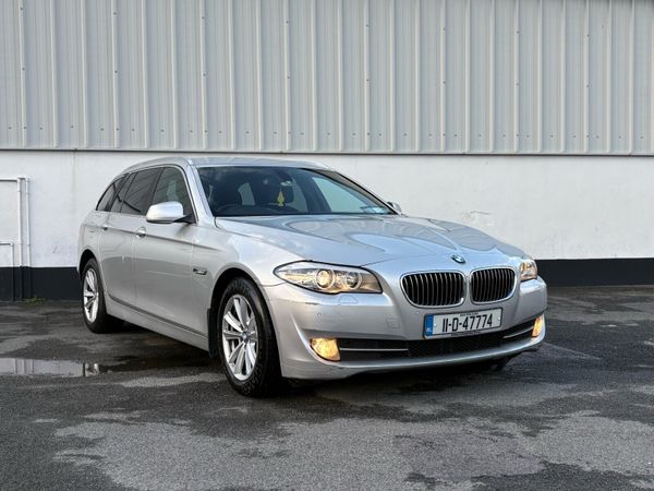 BMW 5-Series Estate, Diesel, 2011, Silver
