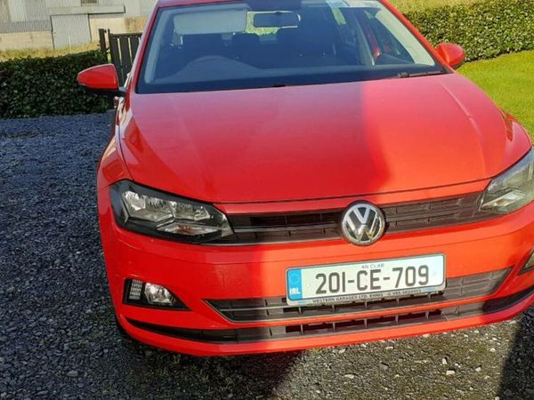 Volkswagen Polo Hatchback, Petrol, 2020, Red