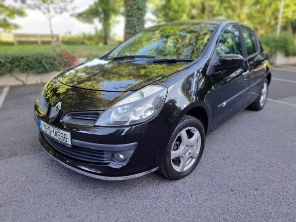 Renault Clio Hatchback, Ethanol Petrol, 2010, Black