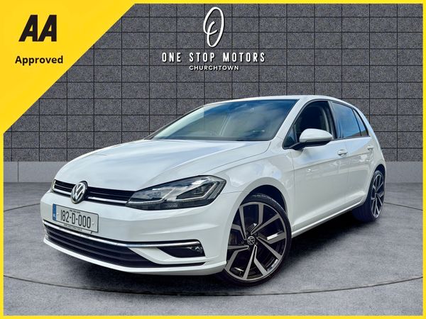 Volkswagen Golf Hatchback, Petrol, 2018, White