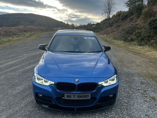 BMW 3-Series Saloon, Diesel, 2016, Blue