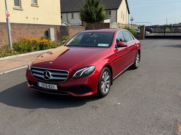 Mercedes-Benz E-Class Saloon, Diesel, 2017, Red
