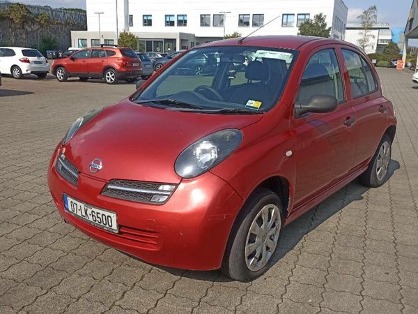 Nissan Micra Hatchback, Petrol, 2007, Red