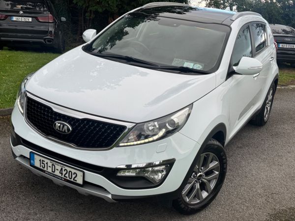 Kia Sportage SUV, Diesel, 2015, White