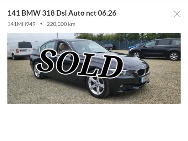 BMW 3-Series Saloon, Diesel, 2014, Black