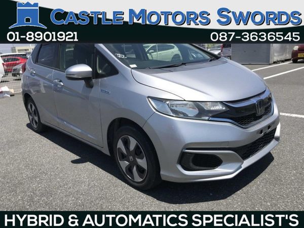 Honda Fit Hatchback, Petrol Hybrid, 2019, Silver
