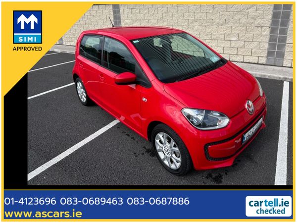 Volkswagen up! Hatchback, Petrol, 2014, Red