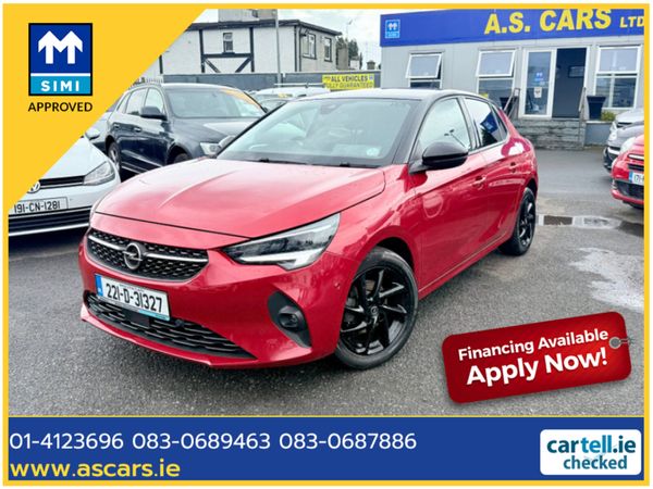 Opel Corsa Hatchback, Petrol, 2022, Red