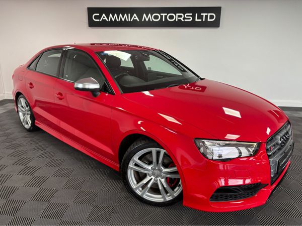 Audi S3 Saloon, Petrol, 2014, Red