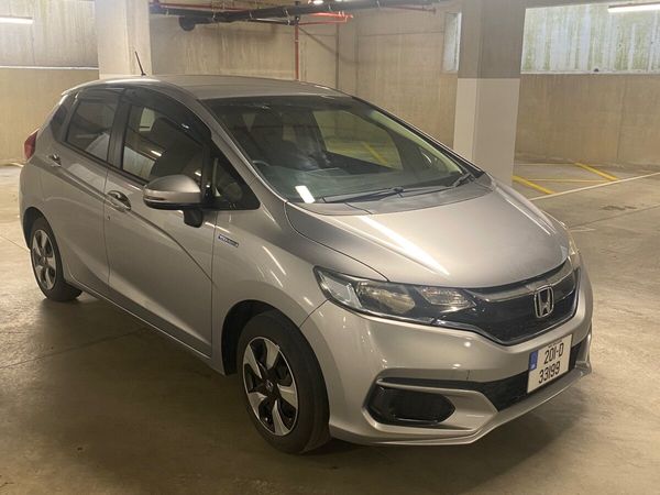 Honda Fit Hatchback, Petrol Hybrid, 2020, Silver