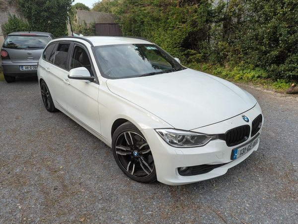 BMW 3-Series Estate, Diesel, 2013, White