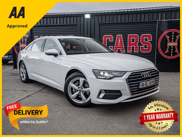 Audi A6 Saloon, Diesel, 2019, White