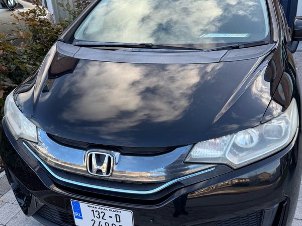 Honda Fit Hatchback, Petrol Hybrid, 2013, Black
