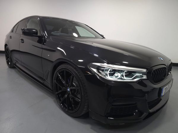 BMW 5-Series Saloon, Diesel, 2020, Black