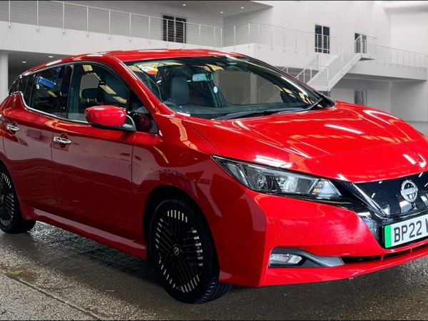 Nissan Leaf Hatchback, Electric, 2022, Red