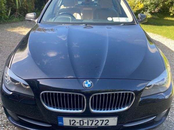 BMW 5-Series Saloon, Diesel, 2012, Black