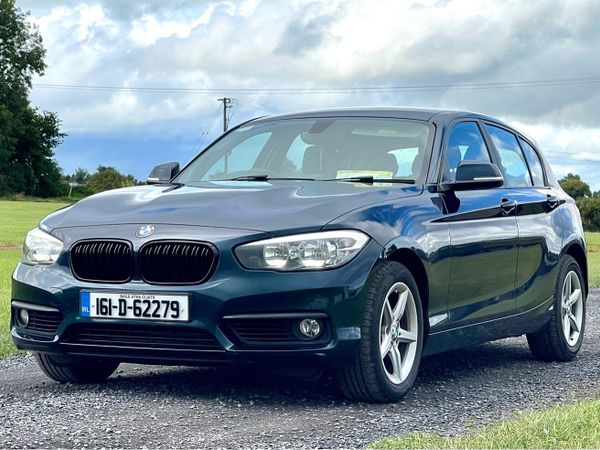 BMW 1-Series Hatchback, Diesel, 2016, Blue