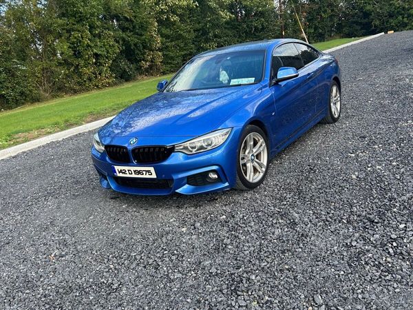 BMW 4-Series Coupe, Diesel, 2014, Blue