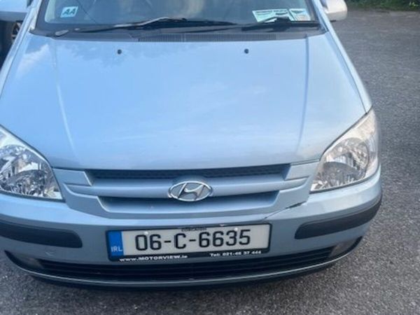 Hyundai Getz Hatchback, Petrol, 2006, Blue
