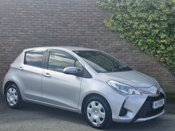 Toyota Vitz Hatchback, Petrol, 2018, Silver