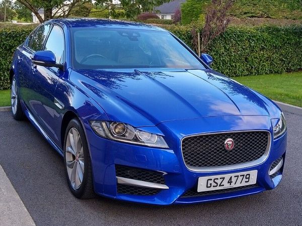 Jaguar XF Saloon, Diesel, 2018, Blue